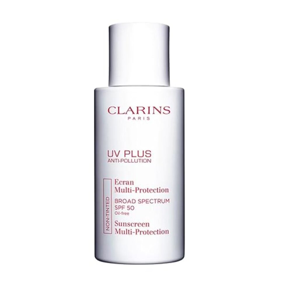 Clarins UV Plus Anti Pollution Sunscreen for Face | Broad Spectrum SPF 50